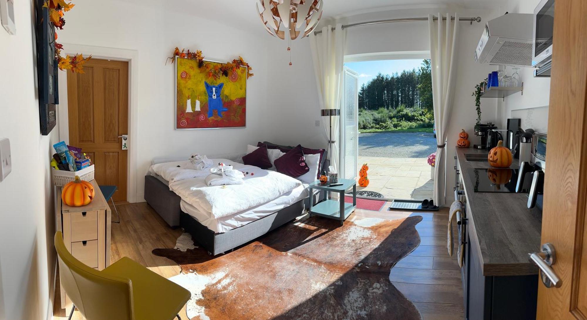 Forest Path Luxury Studio Apartment With Large Bedroom Bathroom And Sauna Sleeps Up To 4 Ballynahinch Екстериор снимка